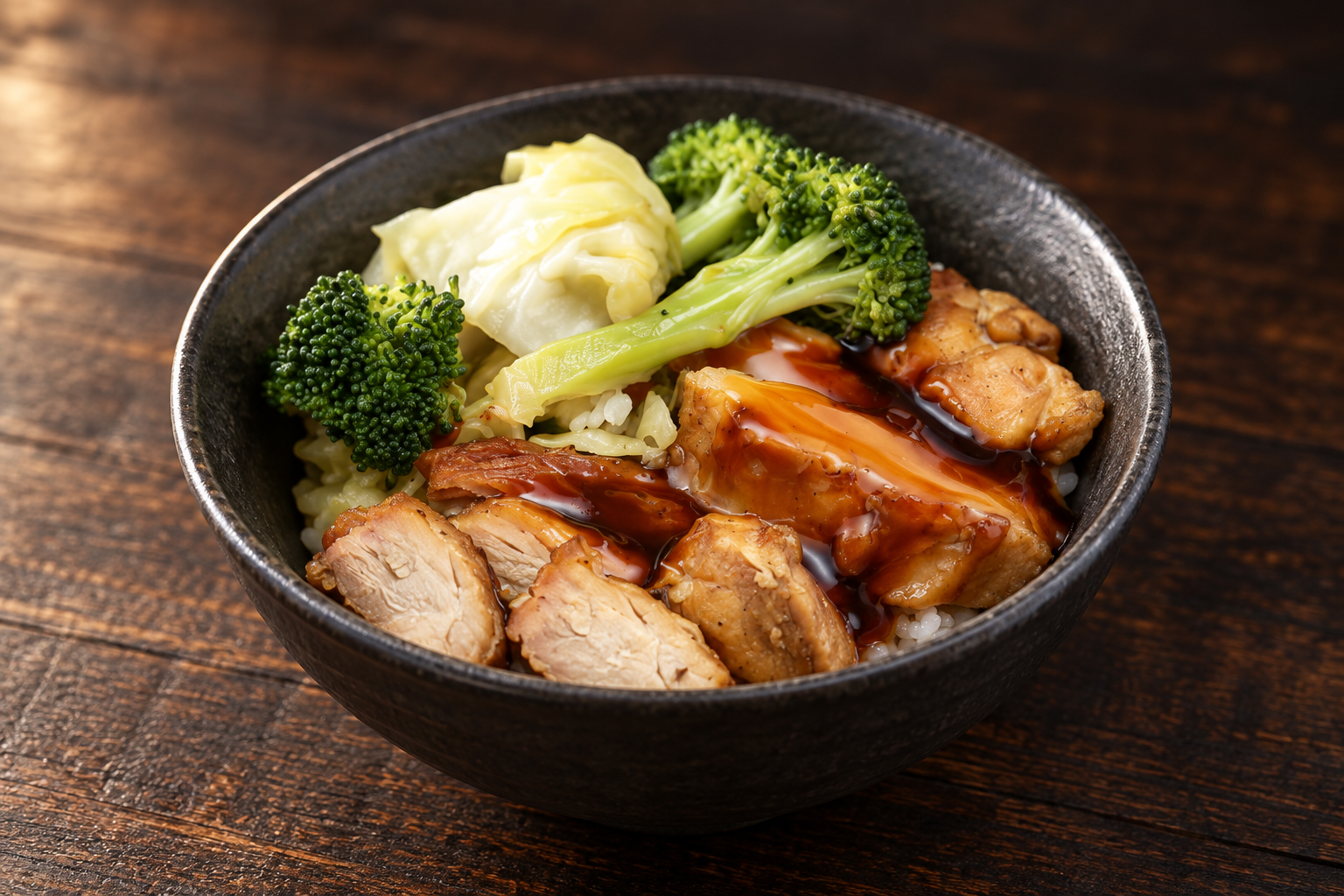 Yokohama charbroiled teriyaki chicken bowl